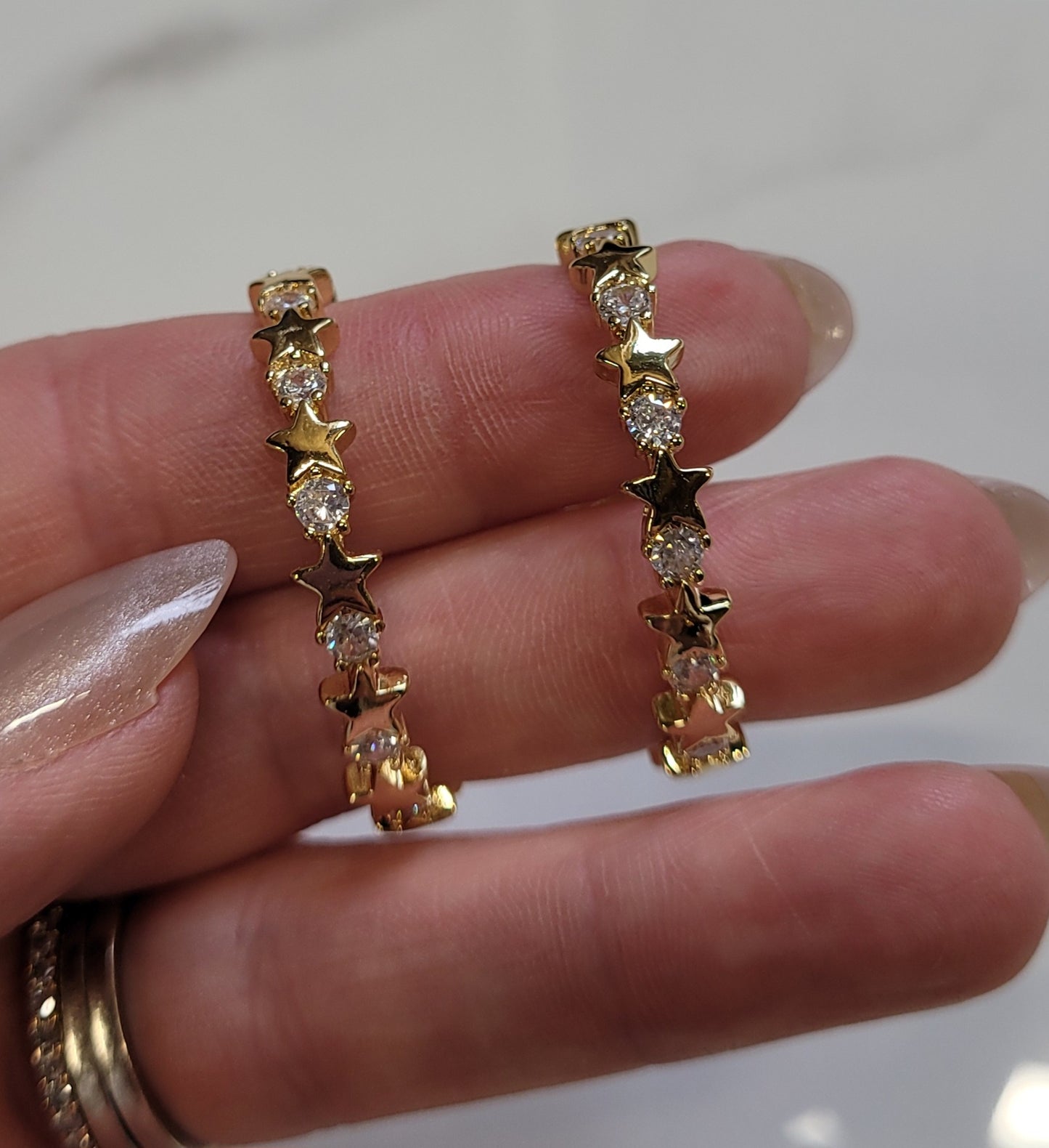 Gold Star Hoops