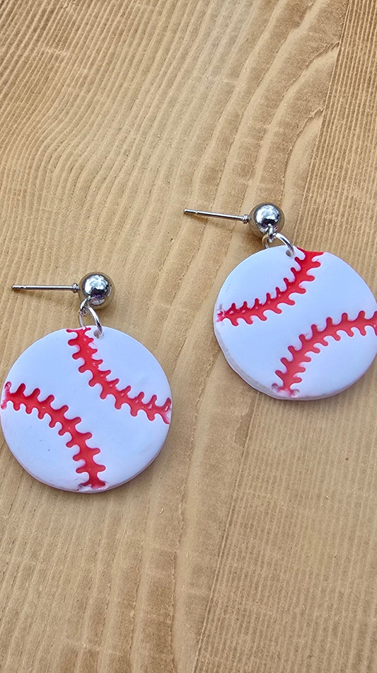 Baseball earrings (large)