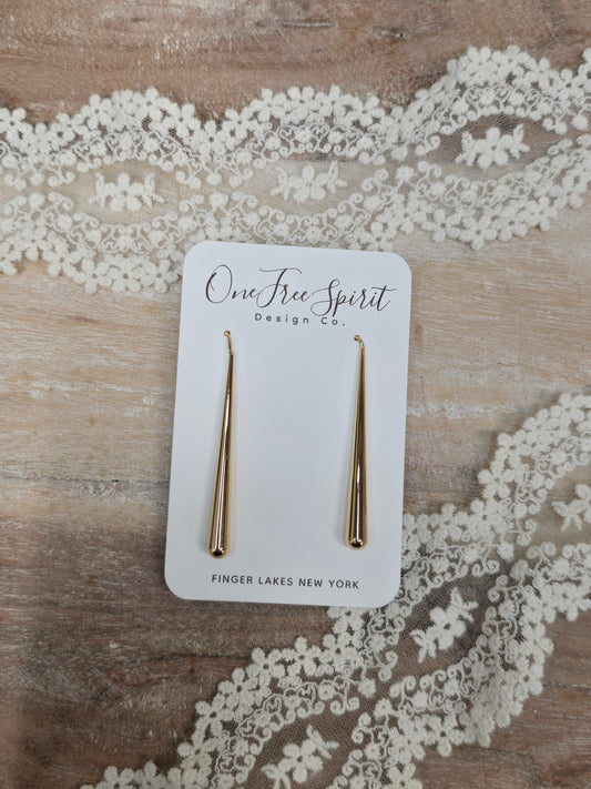 Lux drop earrings