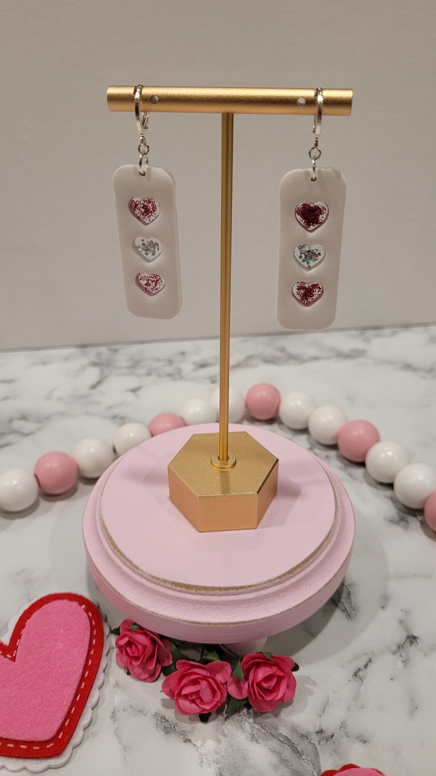 Aligned Heart Dangles