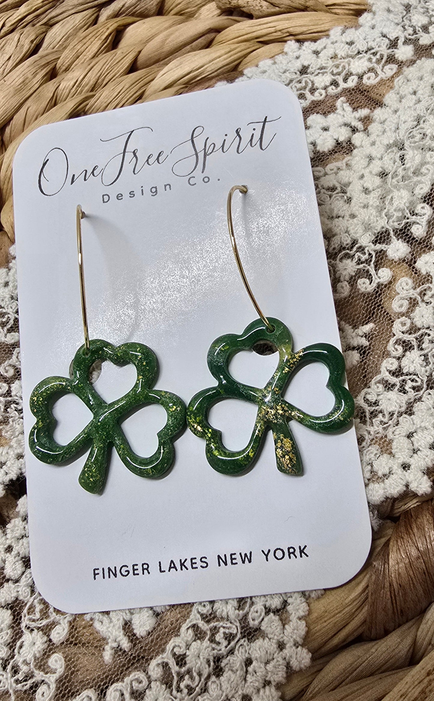 Shamrock hoops