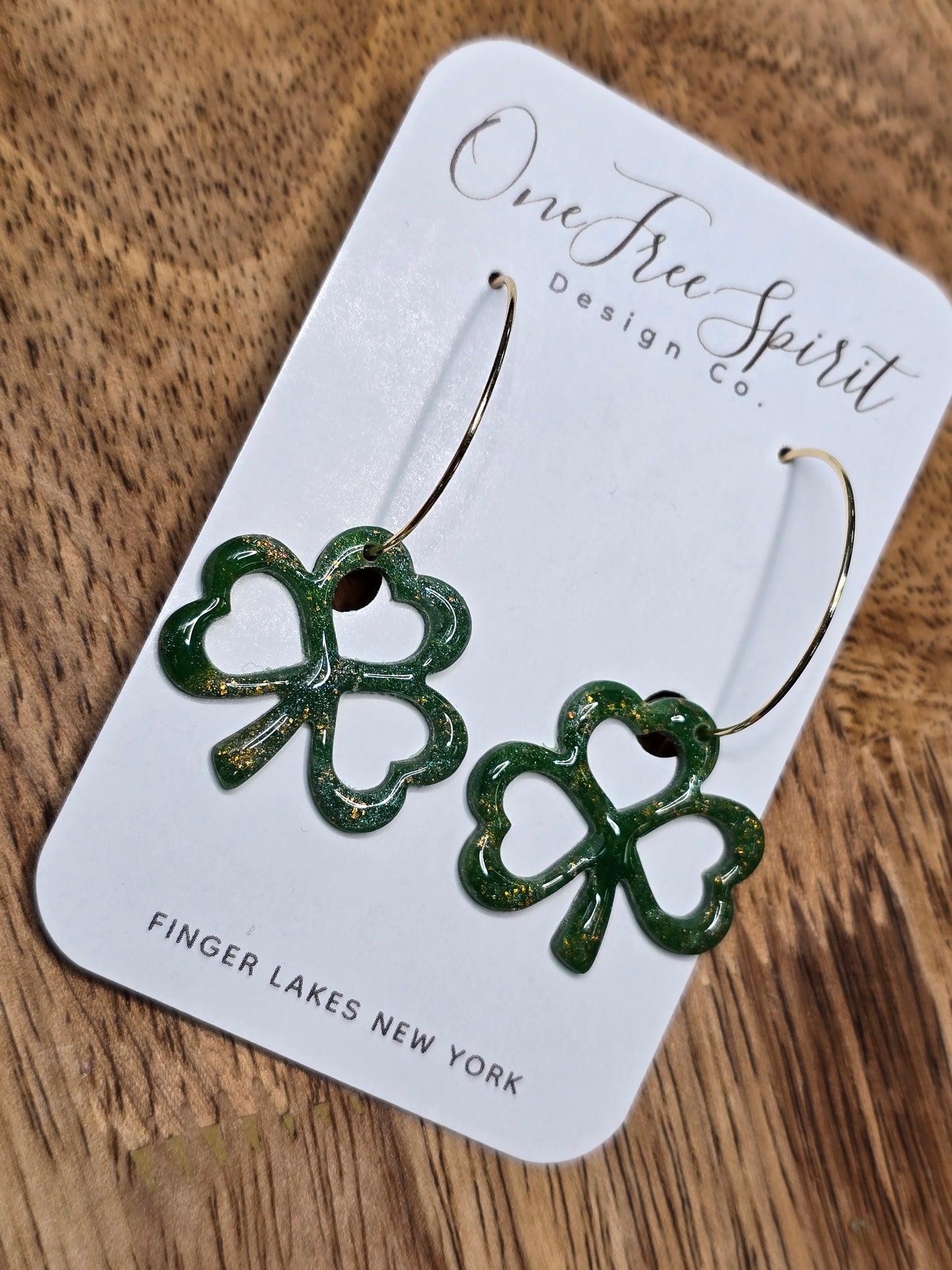 Shamrock hoops