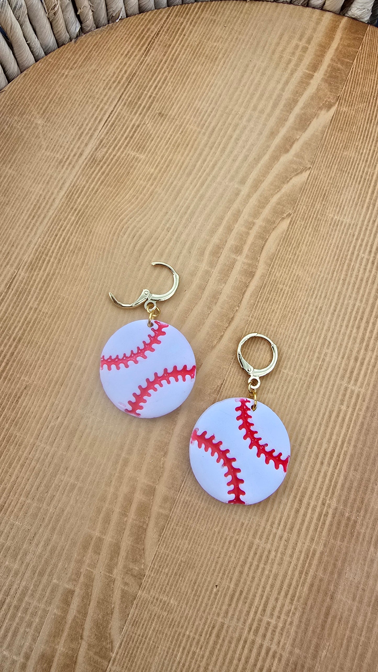 Baseball earrings (large)